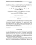 Synthesis and characterization of GNPs/Ti-Fe binary oxide composite from ilminite of central Viet Nam using hydrothermal method