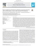 Impact of application of Trichoderma and biochar on growth, productivity and nutritional quality of tomato under reduced N-P-K fertilization