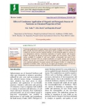 Effect of continuous application of organic and inorganic sources of nutrients on chemical properties of soil