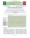 Green synthesis of metallic nanoparticles using aqueous plant extract and their antibacterial activity