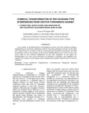 Chemical transformation of Ent-Kaurane-type diterpenoids from Croton tonkinensis Gagnep. I - Hydrolysis, acetylation, and oxydation of Ent-18-acetoxy-7beta-hydroxykaur-165-en- 15-one