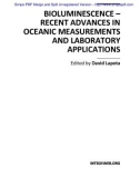 Bioluminescence - Recent Advances in Oceanic Measurements and Laboratory Applications