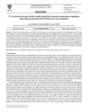 UV-Visible spectroscopic study on multi-staged film formation mechanisms of graphene oxide-doped polystyrene latex (PS latex/GO) nanocomposites