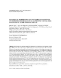 Influence of temperature and concentration of ethanol on properties of borosilicate glass photonic crystal fiber infiltrated by water – ethanol mixture