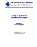 Giáo trình -Kiểm soát vệ sinh thú y các sản phẩm động vật - An toàn thực phẩm-chương 10