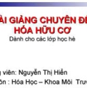 Bài giảng chuyên đề Hóa hữu cơ: Chuyên đề 5 - Nguyễn Thị Hiển