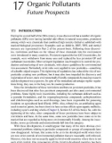 ORGANIC POLLUTANTS: An Ecotoxicological Perspective - Chapter 17 (end)