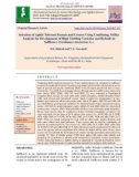 Selection of aphid tolerant parents and crosses using combining ability analysis for development of high yielding varieties and hybrids in safflower (Carthamus tinctorious L.)