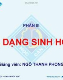 Bài giảng Sinh học đại cương A2: Chương 12 - Ngô Thanh Phong