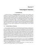 TOXICOLOGICAL CHEMISTRY AND BIOCHEMISTRY - CHAPTER 7