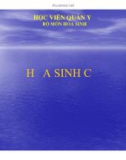 Bài giảng sinh hóa - Hóa sinh Cơ part 1