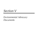 Genetically modified foods: Environmental politics casebook - Section 4