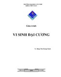 Giáo trình VI SINH ĐẠI CƯƠNG