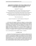 Radiation synthesis and characterization of chitosan stabilized gold nanoparticles and catalytic activity study