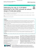 Delineating the role of c-FLIP/NEMO interaction in the CD95 network via rational design of molecular probes