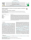 Stabilizing properties of fucoidan for the alumina suspension containing the cationic surfactant