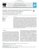 Antioxidant, cytotoxicity and anti-tumor activity of Cordia dichotoma fruits accompanied with its volatile and sugar composition