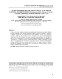 Chemical composition and antibacterial activities of essential oils from fruits of Melicope pteleifolia (Champ. Ex Benth.) T.G. hartley grown in Lam Dong province, Vietnam