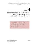 Chương 4: Đề xuất phương án và tính toán thiết kế hệ thống xử lý nước thải cho Chợ Vĩnh Tân