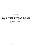 Nghiên cứu thơ văn Phan Huy Ích (Tập 2: Dụ am ngâm lục - Tinh sà kỷ hành, Dật thi lược toản): Phần 2