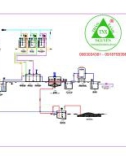 Bản vẽ Hệ thống xử lý nước thải các bể chứa nước - Model 04