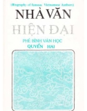 Tìm hiểu các nhà văn hiện đại: Phê bình văn học (Quyển hai): Phần 1