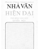 Tìm hiểu các nhà văn hiện đại: Phê bình văn học (Quyển nhất): Phần 1