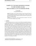 Nghiên cứu ứng dụng chế phẩm vi sinh để ức chế nấm mốc gây hại trên da thuộc và các sản phẩm da thuộc