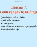 Bài giảng Vi sinh vật học: Chương 7 - PGS. TS. Nguyễn Đức Hoàng