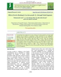 Effect of invitro rooting in coccinia grandis (L.) through nodal segments