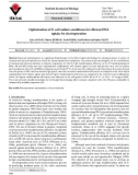 Optimization of E. coli culture conditions for efficient DNA uptake by electroporation