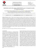 Identification and in silico analysis of PHANTASTICA gene in Saintpaulia ionantha H. Wendl (Gesneriaceae)