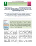 Cultivable microbial diversity study from traditional formulation and characterization of phosphate solubilizers through their effect on vegetative growth parameters of Zea mays L.