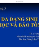 Bài giảng Khoa học môi trường: Chương 5 - TS. Lê Quốc Tuấn