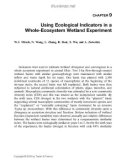 Handbook of Ecological Indicators for Assessment of Ecosystem Health - Chapter 9