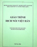 Giáo trình Dịch nói Việt Hán