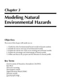 Natural Hazards Analysis - Chapter 3