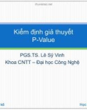 Bài giảng Xác suất thống kê ứng dụng: Lecture 9 - PGS.TS. Lê Sỹ Vinh