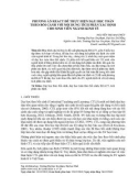 Phương án REACT để thực hiện dạy học toán theo bối cảnh với nội dung tích phân xác định cho sinh viên ngành Kinh tế