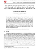 Đặc điểm phát sinh chất thải rắn sinh hoạt và ước tính phát thải khí nhà kính từ bãi chôn lấp chất thải rắn thành phố Đông Hà, tỉnh Quảng Trị