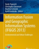 Ebook Information fusion and geographic information systems (IF&GIS 2013): Environmental and urban challenges