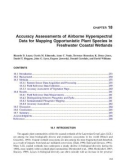 Remote Sensing and GIS Accuracy Assessment - Chapter 18