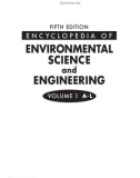 ENCYCLOPEDIA OF ENVIRONMENTAL SCIENCE and ENGINEERING - VOLUME 1 A-L