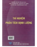 thí nghiệm phân tích định lượng (tái bản lần thứ nhất): phần 1