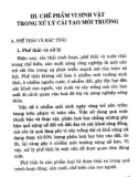 Chế phẩm vi sinh vật - Cải tạo môi trường: Phần 2