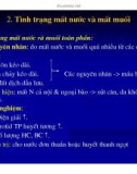 Bài giảng sinh hóa - Trao đổi muối và nước part 6