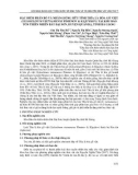 Đặc điểm phân bố và nhân giống hữu tính thìa là hóa gỗ việt (Xyloselinum Vietnamense Pimenov & Kljuykov) tại khu bảo tồn thiên nhiên Bát Đại Sơn, huyện Quản Bạ, tỉnh Hà Giang