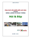 Bến đổi khí hậu trong năng lượng các câu hỏi và đáp án