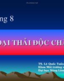 Bài giảng Độc chất học môi trường: Chương 8 - PGS. TS. Lê Quốc Tuấn