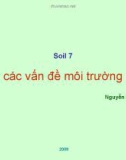 Đất 7 - Các vấn đề môi trường